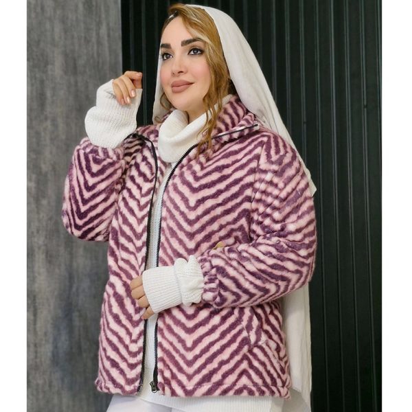 سویشرت پوستی آستر دار - مانتو پاتریس رشت