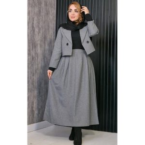 ست کت دامن پرشیا - مانتو پاتریس رشت