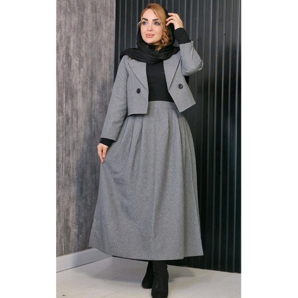 ست کت دامن پرشیا - مانتو پاتریس رشت