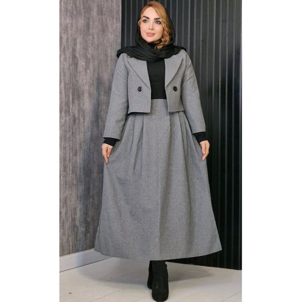 ست کت دامن پرشیا - مانتو پاتریس رشت