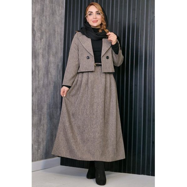 ست کت دامن پرشیا - مانتو پاتریس رشت