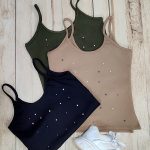 تاپ بندی مرواریدی - مانتو پاتریس رشت