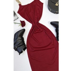 پیراهن فانریپ چری زنجیردار - مانتو پاتریس رشت