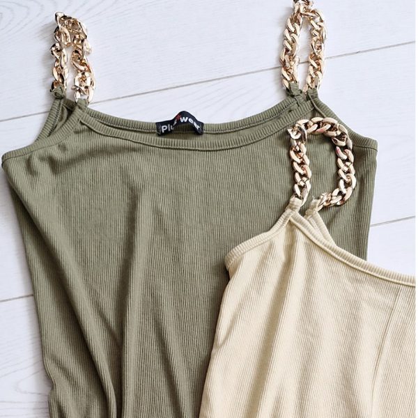 پیراهن فانریپ زنجیر دار - مانتو پاتریس رشت