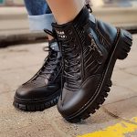 نیم بوت کاپشنی ستاره دار - مانتو پاتریس رشت