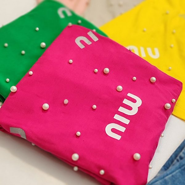 تاپ حلقه ای مرواریدی - مانتو پاتریس رشت