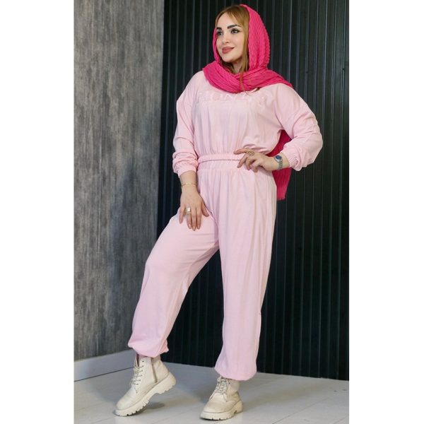 ست هودی شلوار دورس گلدوزی - مانتو پاتریس رشت