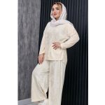 ست بلوز و شلوار مخمل - مانتو پاتریس رشت
