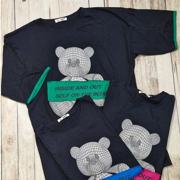 تیشرت چاپ خرس - مانتو پاتریس رشت