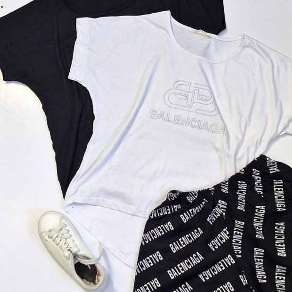 ست تیشرت شورتک بالنسیاگا - مانتو پاتریس رشت