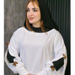 بلوز دورس آستین پاپون پلنگی - مانتو پاتریس رشت