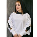 بلوز دورس آستین پاپون پلنگی - مانتو پاتریس رشت
