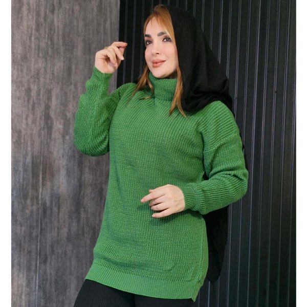 تونیک بافت یقه شل - مانتو پاتریس رشت