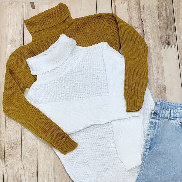 تونیک بافت یقه شل - مانتو پاتریس رشت