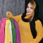 تونیک بافت یقه شل - مانتو پاتریس رشت