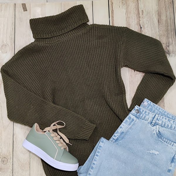 تونیک بافت یقه شل - مانتو پاتریس رشت