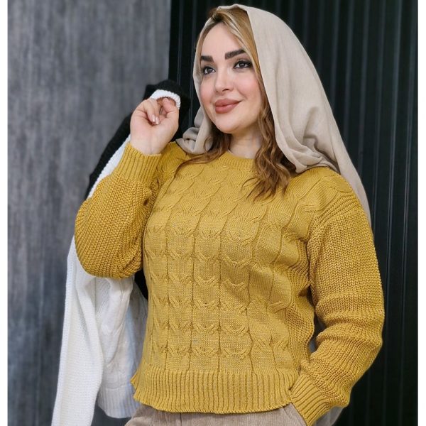 بلوز کراپ بافت گیس - مانتو پاتریس رشت