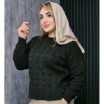 بلوز کراپ بافت گیس - مانتو پاتریس رشت