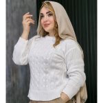 بلوز کراپ بافت گیس - مانتو پاتریس رشت