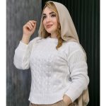 بلوز کراپ بافت گیس - مانتو پاتریس رشت