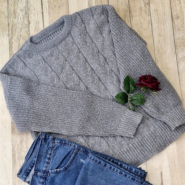 بلوز کراپ بافت گیس - مانتو پاتریس رشت