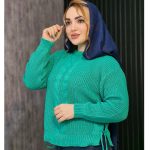 بلوز بافت دو طرف نخ مارپیچی - مانتو پاتریس رشت