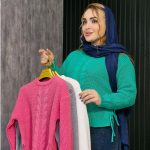 بلوز بافت دو طرف نخ مارپیچی - مانتو پاتریس رشت