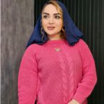 بلوز بافت دو طرف نخ مارپیچی - مانتو پاتریس رشت