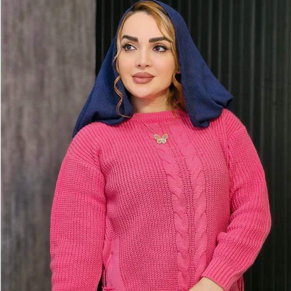 بلوز بافت دو طرف نخ مارپیچی - مانتو پاتریس رشت