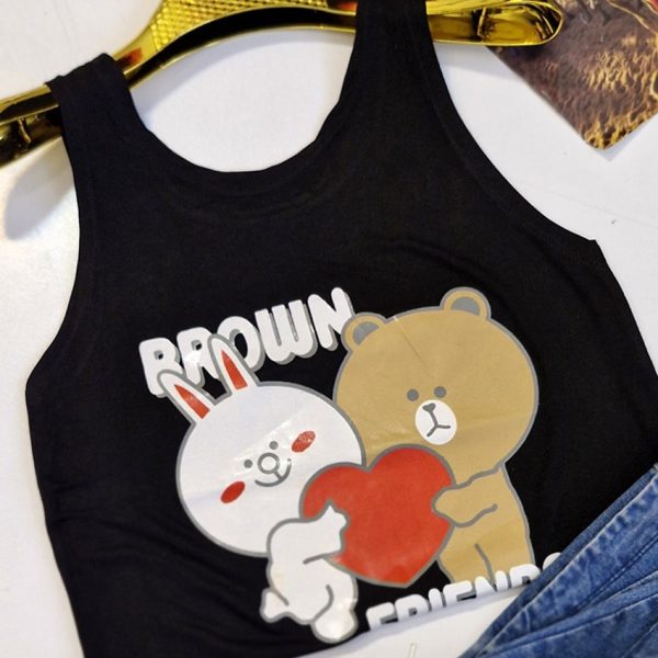 تاپ حلقه ای خرس مشکی - مانتو پاتریس رشت