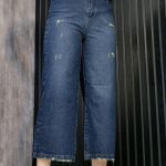 شلوار واید سرمه ای - مانتو پاتریس رشت