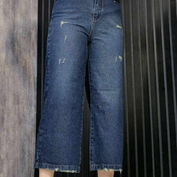 شلوار واید سرمه ای - مانتو پاتریس رشت