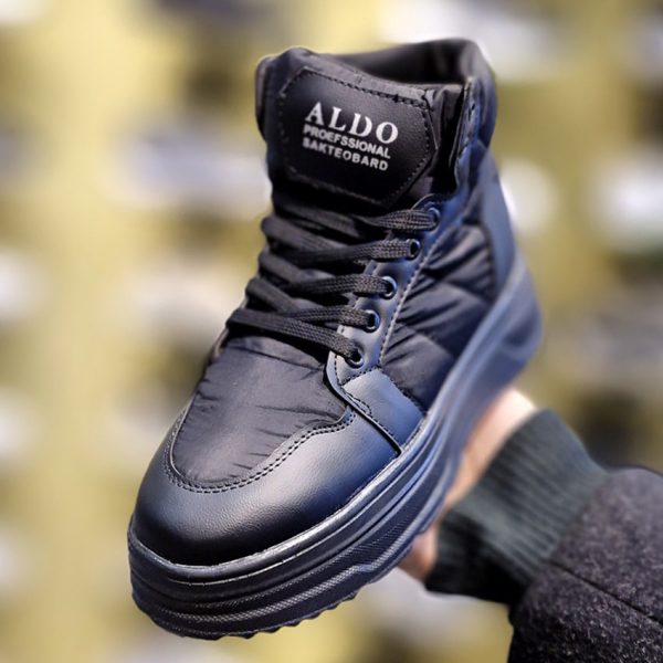 33000414-2-min (2) نیم بوت کاپشنی مشکی - مانتو پاتریس رشت