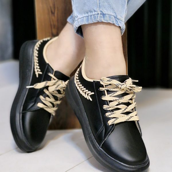 کتونی ونس گندم میانه کرم و مشکی- مانتو پاتریس رشت