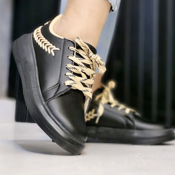 کتونی ونس گندم میانه کرم و مشکی- مانتو پاتریس رشت