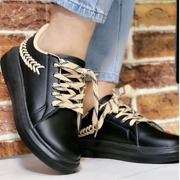 کتونی ونس گندم میانه کرم و مشکی- مانتو پاتریس رشت