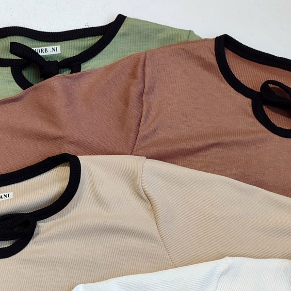 بلوز فانریپ یقه نواری - مانتو پاتریس رشت