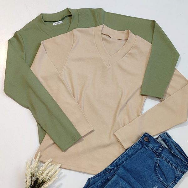 34300705-1-min بلوز آستین بلند یقه هفت فانریپ - مانتو پاتریس رشت