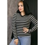 بلوز فانریپ راه راه یقه هفت