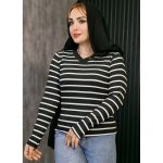 بلوز فانریپ راه راه یقه هفت