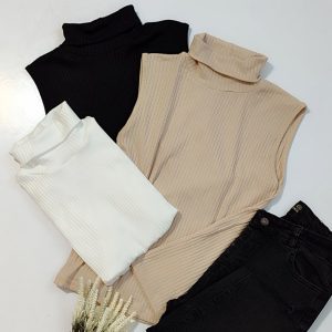 تاپ حلقه ای یقه اسکی فانریپ - مانتو پاتریس رشت