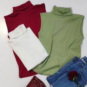 تاپ حلقه ای یقه اسکی فانریپ - مانتو پاتریس رشت