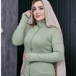 بلوز فانریپ تمام زیپ - مانتو پاتریس رشت
