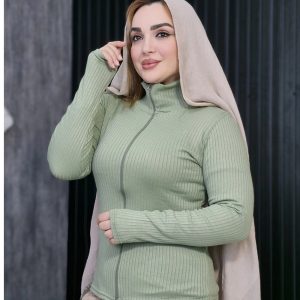 بلوز فانریپ تمام زیپ - مانتو پاتریس رشت