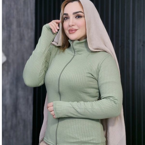 بلوز فانریپ تمام زیپ - مانتو پاتریس رشت