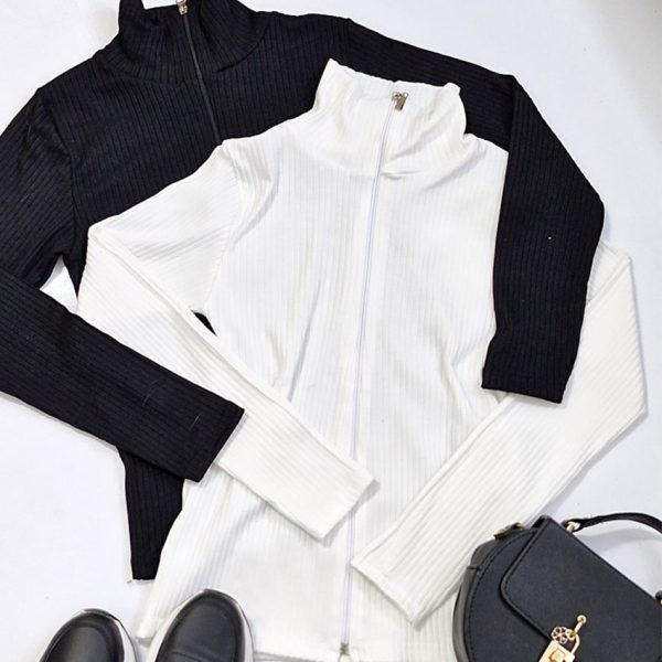 بلوز فانریپ تمام زیپ - مانتو پاتریس رشت