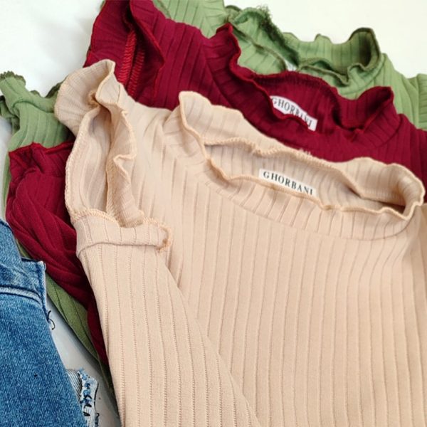 تاپ کراپ چین دار فانریپ - مانتو پاتریس رشت