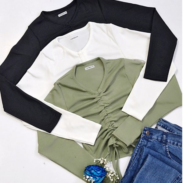 بلوز فانریپ جلو گت دار -مانتو پاتریس رشت