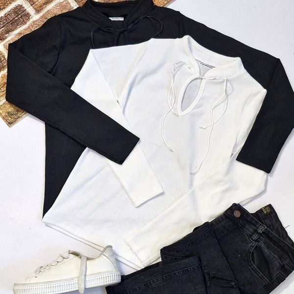 بلوز فانریپ یقه بندی - مانتو پاتریس رشت