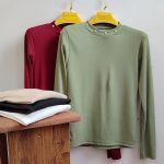 بلوز آستین بلند یقه مرواریدی - مانتو پاتریس رشت